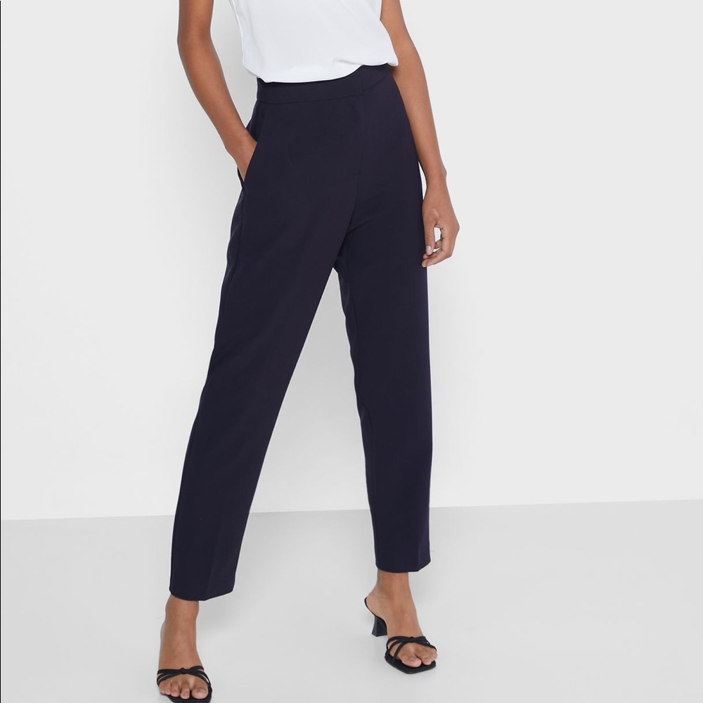French Connection navy trousers